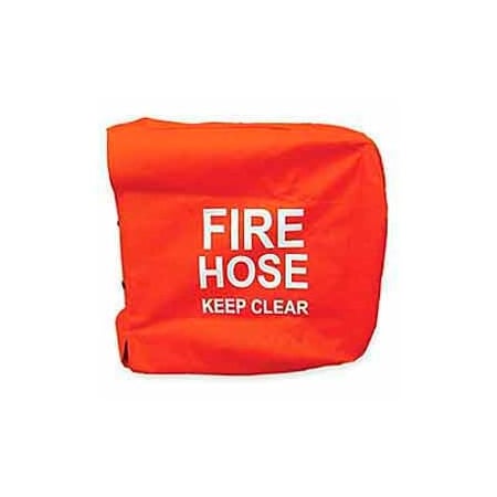 Fire Hose Reel Cover - 26 In. X 7-1/2 In. - Red Vinyl